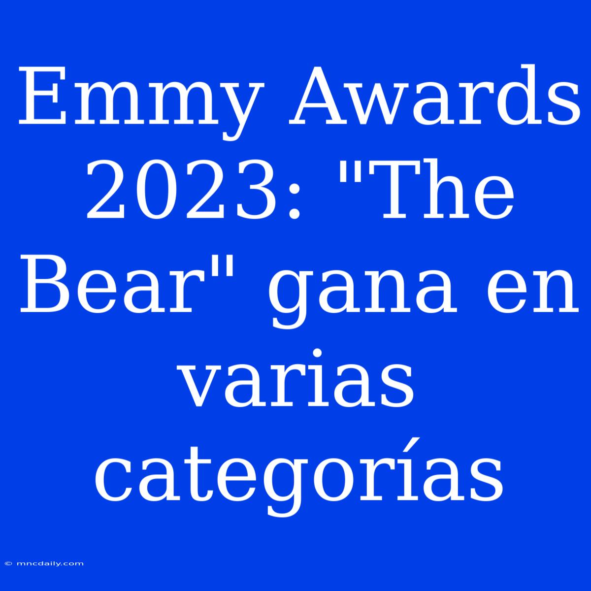 Emmy Awards 2023: 