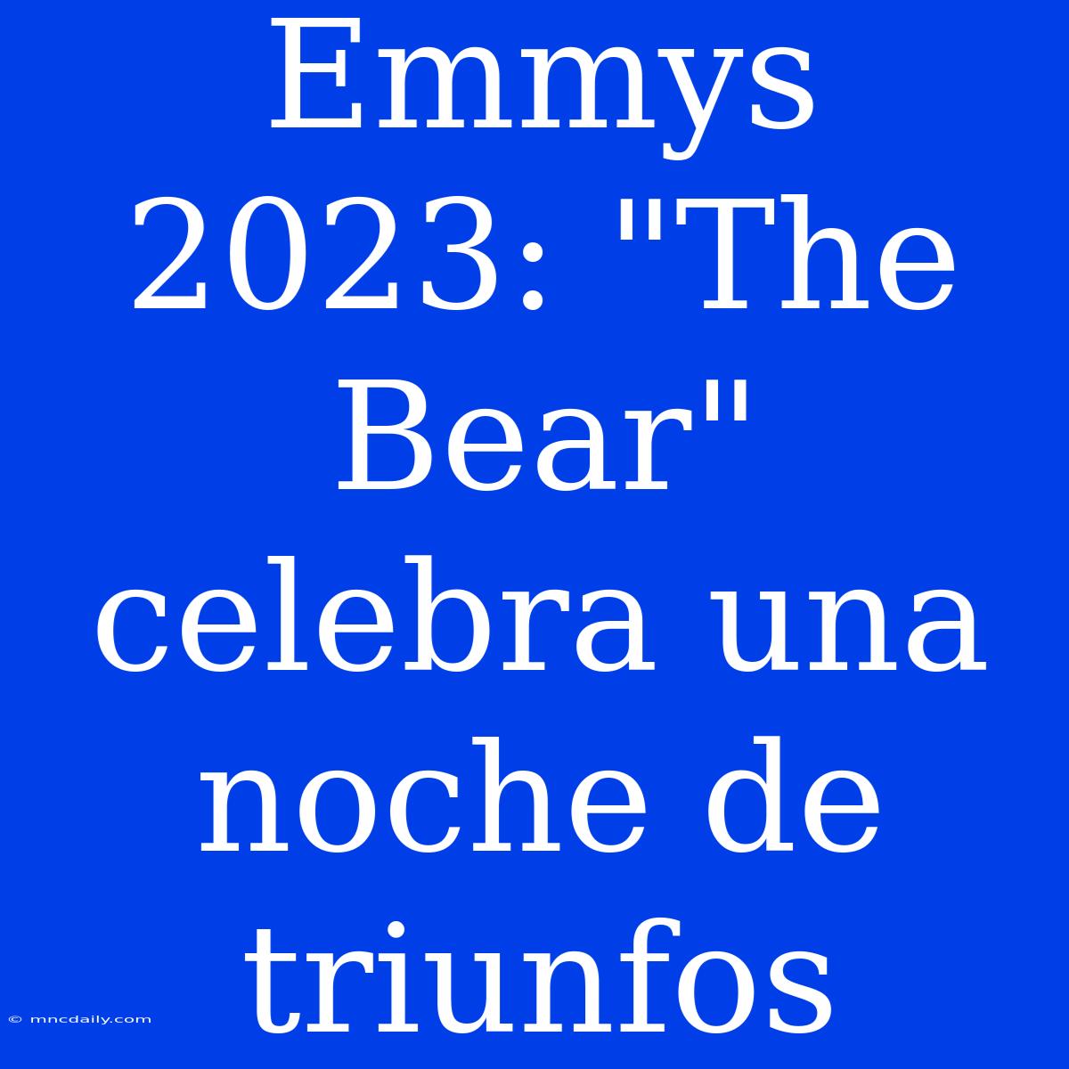 Emmys 2023: 