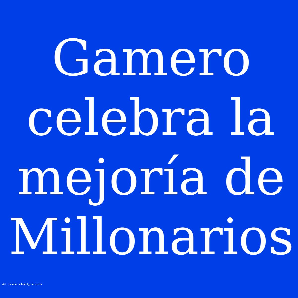 Gamero Celebra La Mejoría De Millonarios