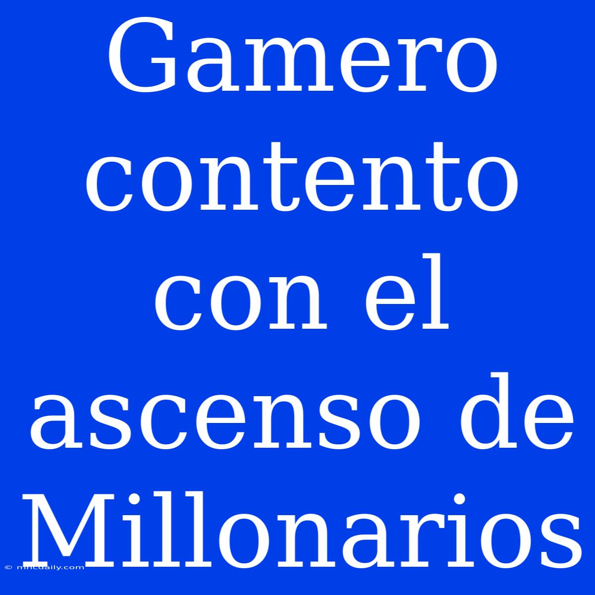 Gamero Contento Con El Ascenso De Millonarios