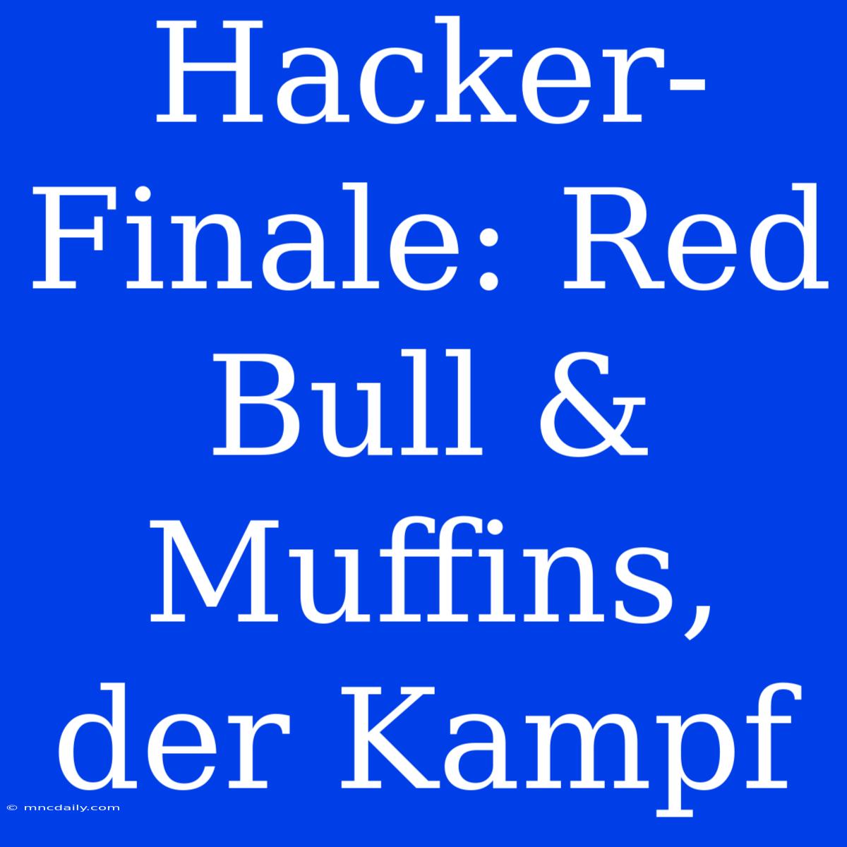 Hacker-Finale: Red Bull & Muffins, Der Kampf