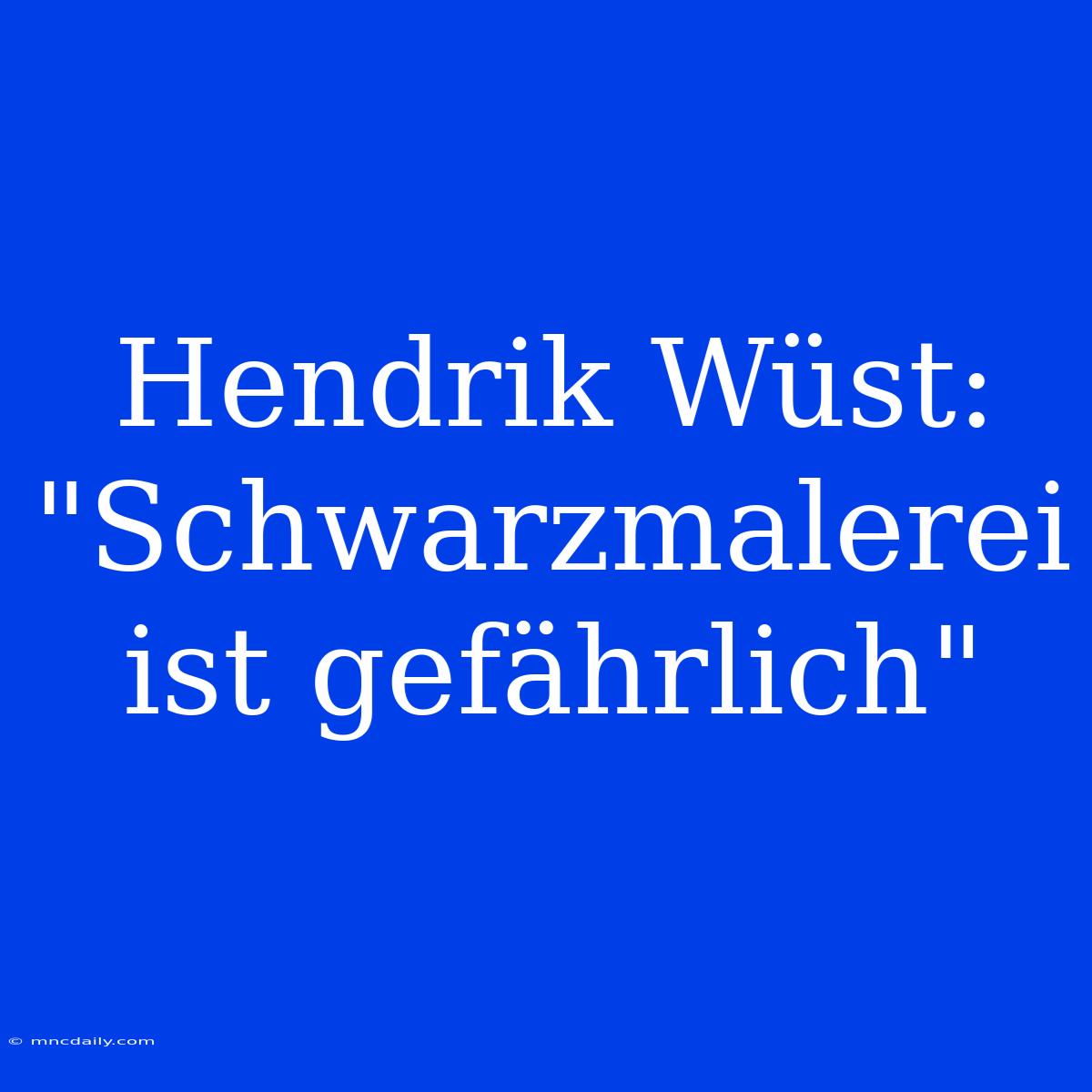 Hendrik Wüst: 