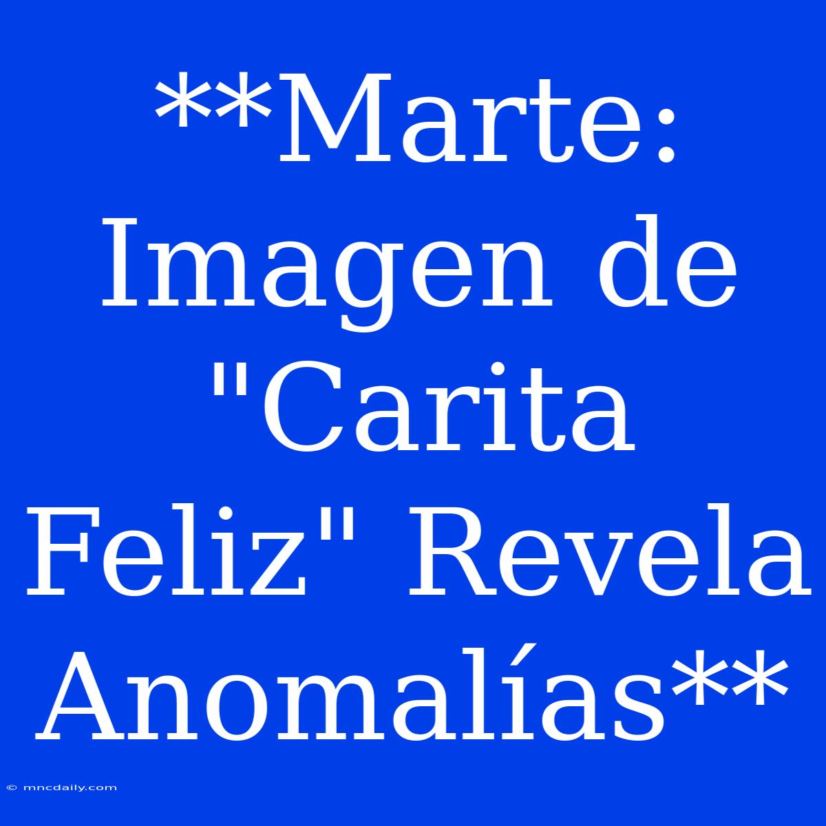 **Marte: Imagen De 