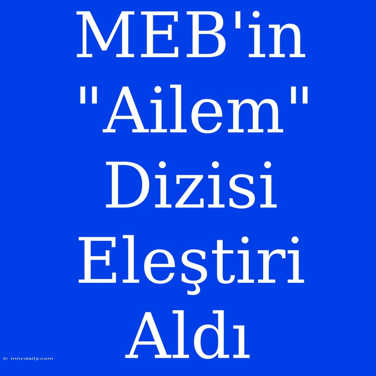 MEB'in 