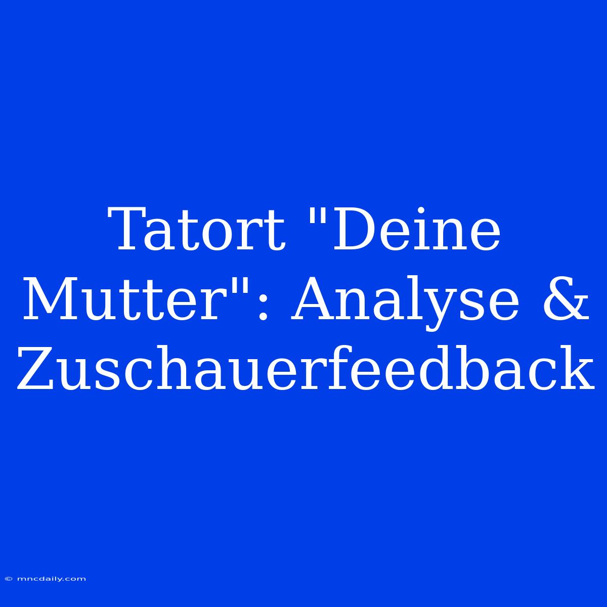 Tatort 